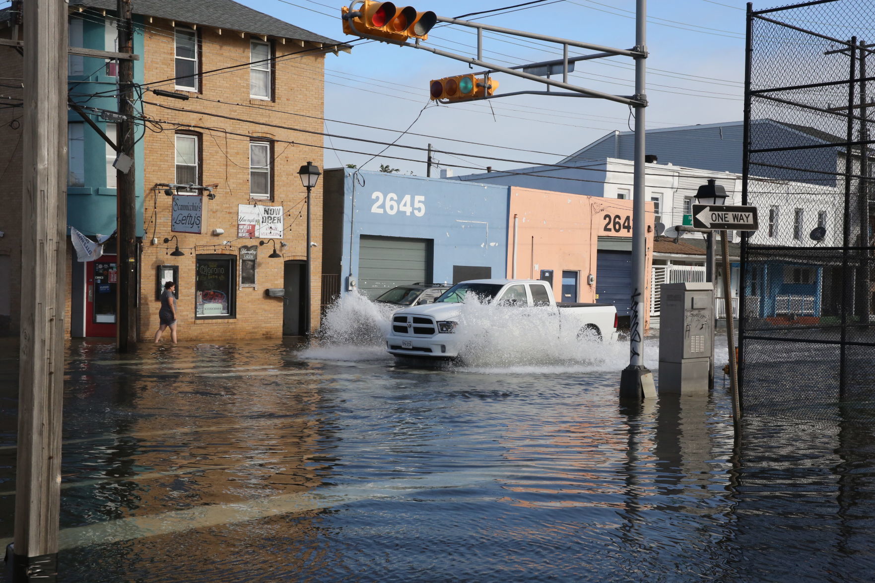 Flooding in Chelsea Friday